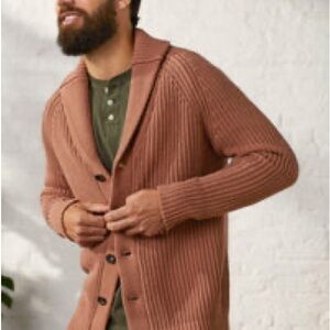 UpWest Men's Weekend Shawl Collar Cardigan